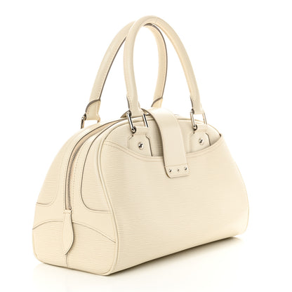 Louis Vuitton Epi Bowling Montaigne GM Ivory 3 of 13