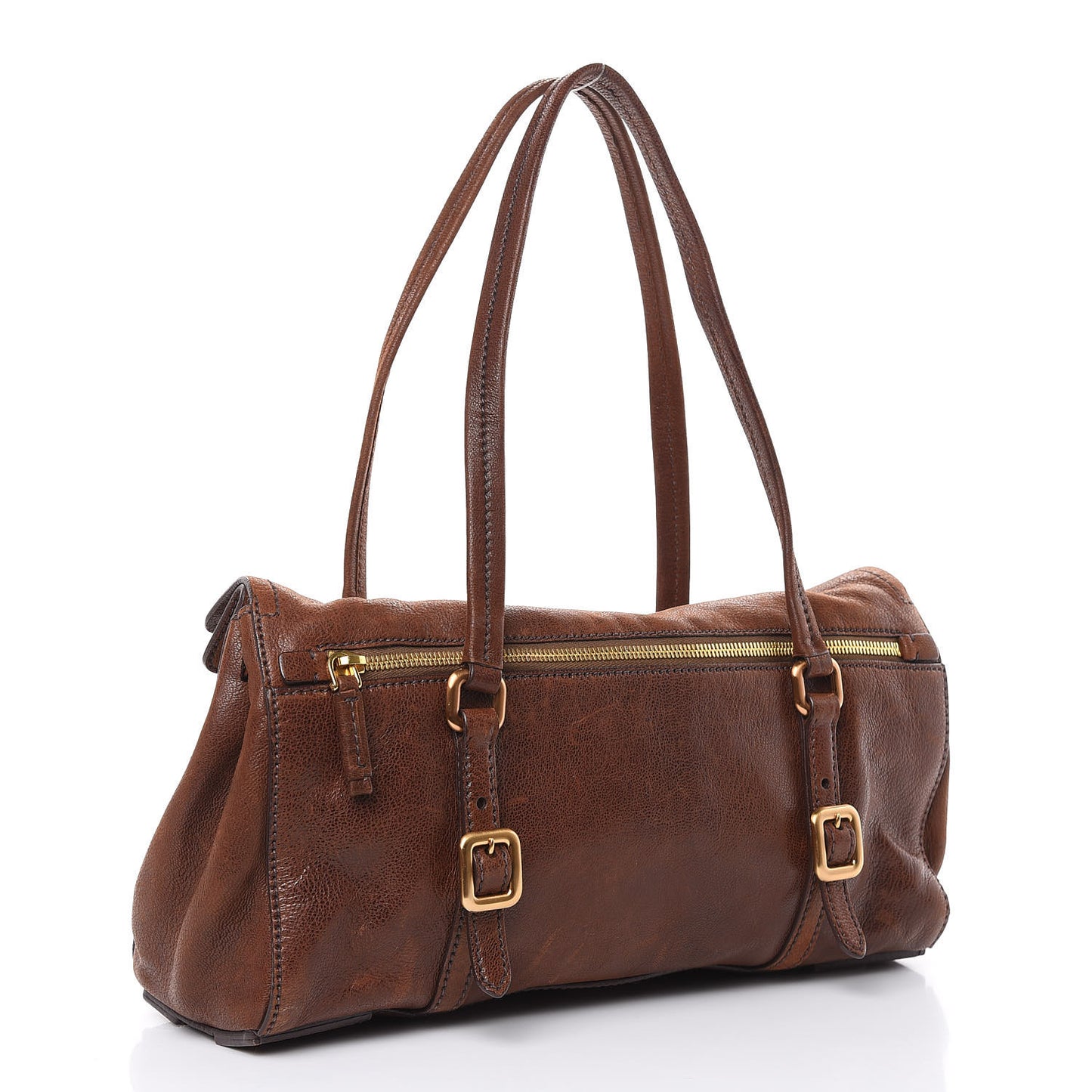 Cervo Antik Easy A Foldover Pushlock Satchel Bruciato