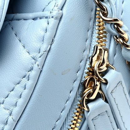 Chanel Lambskin Quilted CC In Love Heart Bag Light Blue 10 of 10