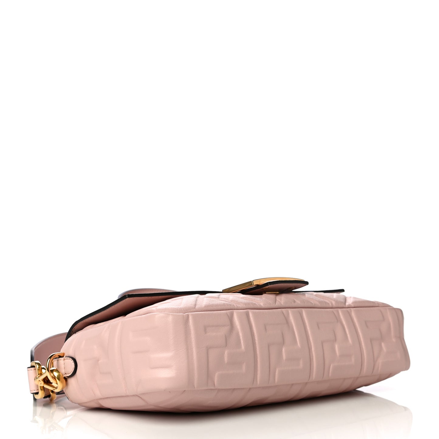 Nappa FF 1974 Embossed Baguette Rosa Quarzo