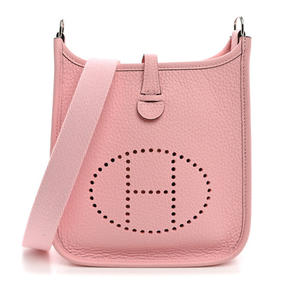 Hermes Taurillon Clemence Evelyne TPM Rose Sakura 1 of 10