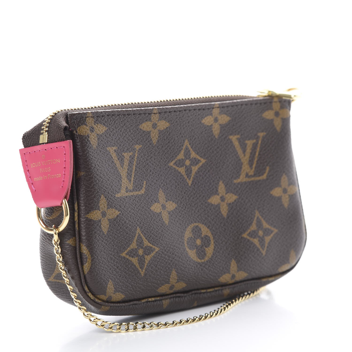 Louis Vuitton Monogram 2020 Christmas Animation Roller Coaster Mini Pochette Accessories Pivoine 2 of 7