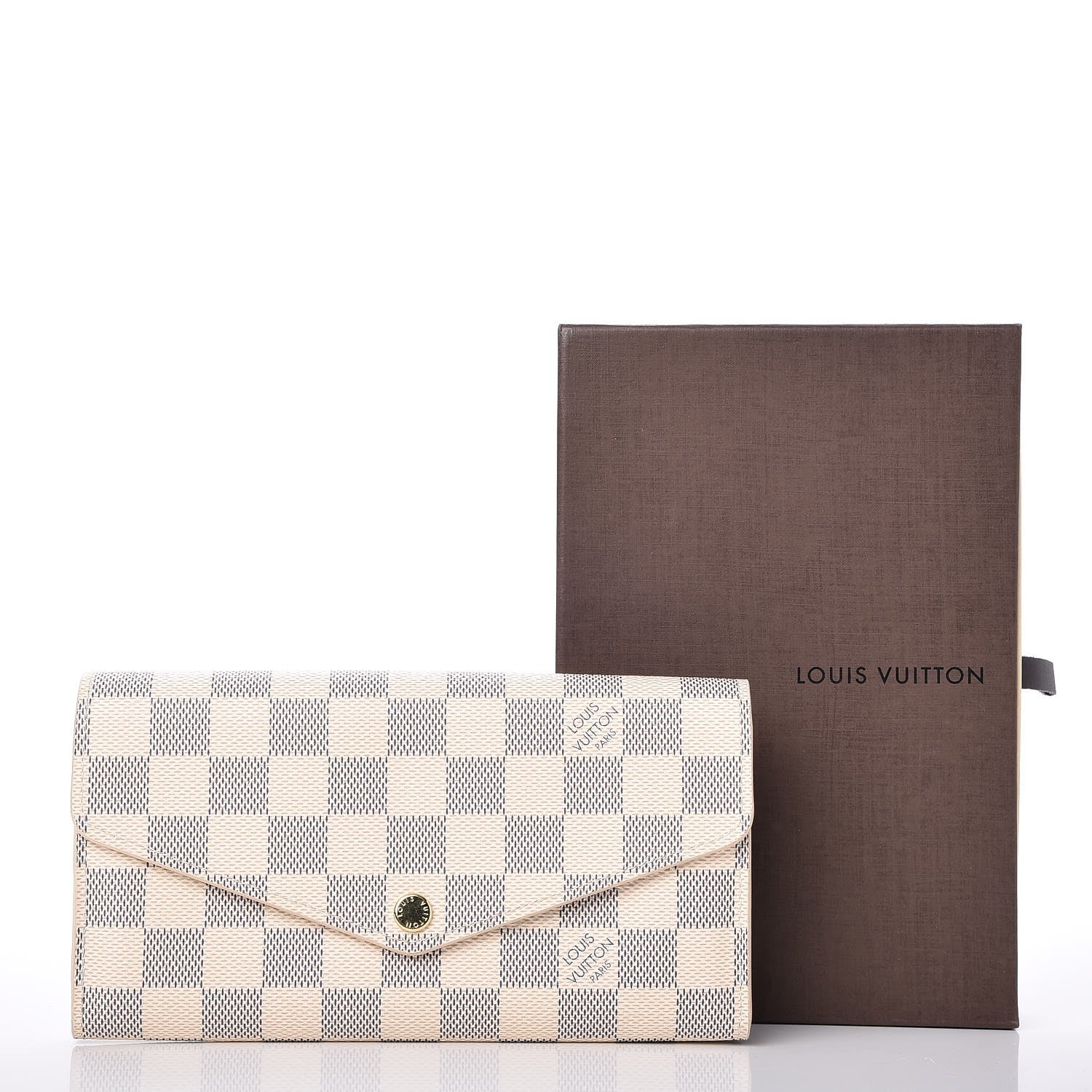 Louis Vuitton Damier Azur Sarah Wallet NM 8 of 8