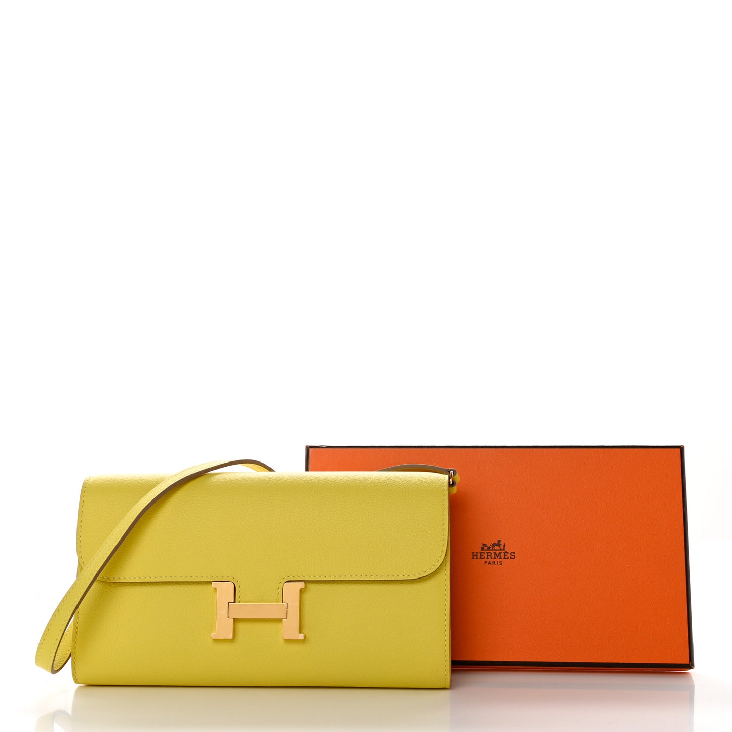 Evercolor Constance Wallet To Go Lime