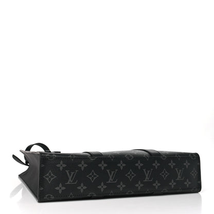 Louis Vuitton LOUIS VUITTON Monogram Eclipse Sac Plat 4 of 8