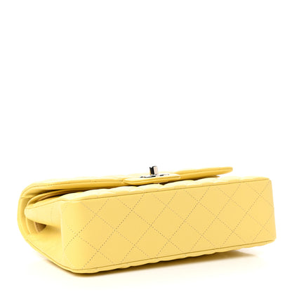 Chanel Caviar Quilted Small Double Flap Yellow 4 of 11