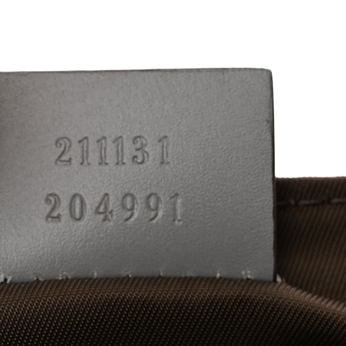 GG Plus Monogram Messenger Diaper Bag Ecru Grigio