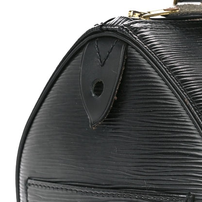 Louis Vuitton Epi Speedy 25 Black 15 of 16