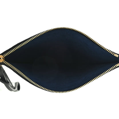 Louis Vuitton Empreinte Monogram Giant Neverfull MM Pochette Black 5 of 7