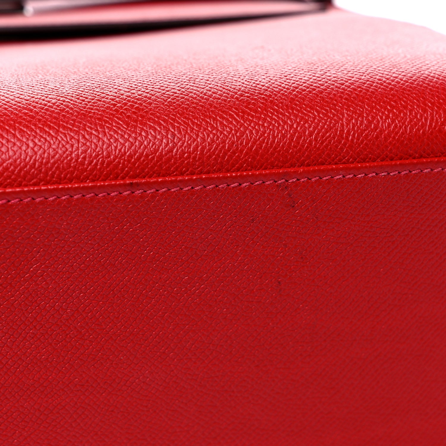 Hermes Epsom Kelly Sellier 32 Rouge Casaque 12 of 15