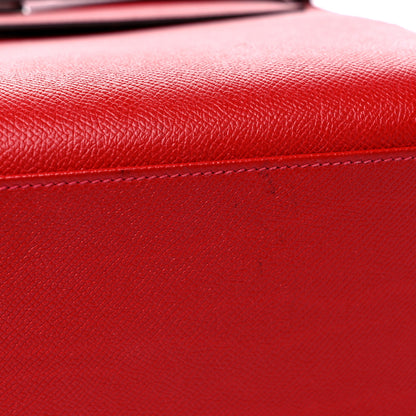 Hermes Epsom Kelly Sellier 32 Rouge Casaque 12 of 15