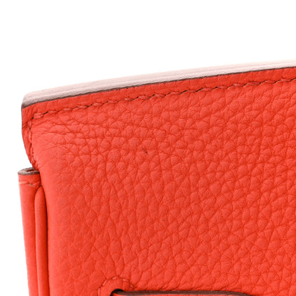 Hermes Togo Birkin 30 Capucine 12 of 12