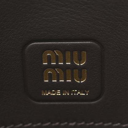 Miu Miu Camoscio Large Aventure Bag Moro 6 of 9