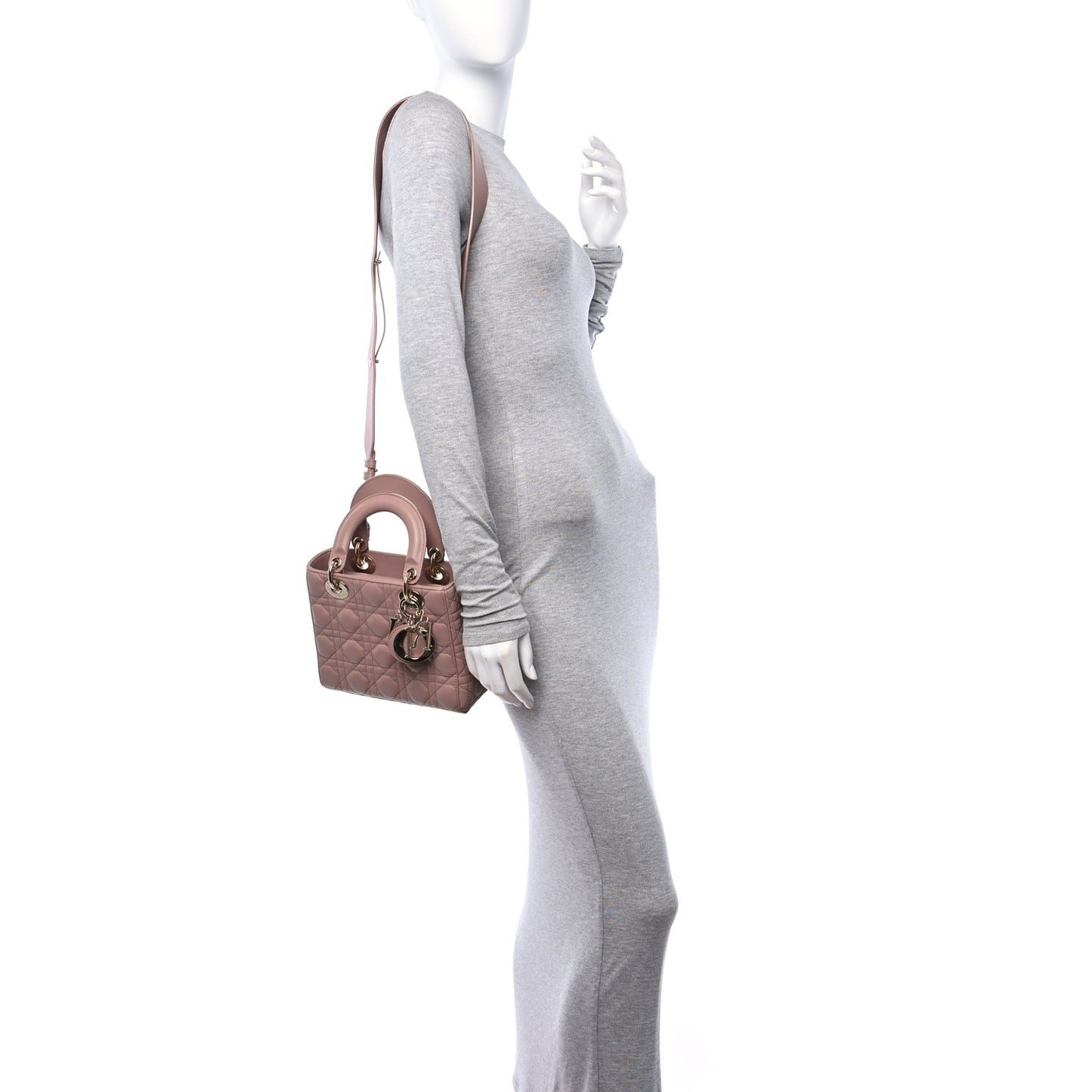 Lambskin Cannage Small My ABCDior Lady Dior Fard