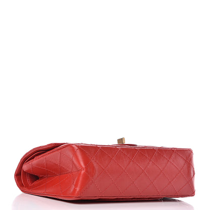 Chanel Aged Calfskin Quilted 2.55 Reissue 225 Flap Red 4 of 10