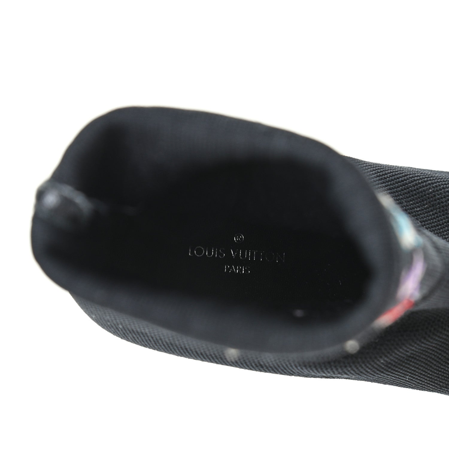 Louis Vuitton Stretch Fabric New Wave Silhouette Ankle Boots 36.5 Black 7 of 8
