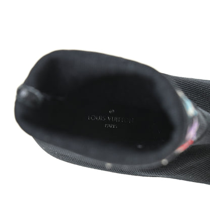 Louis Vuitton Stretch Fabric New Wave Silhouette Ankle Boots 36.5 Black 7 of 8