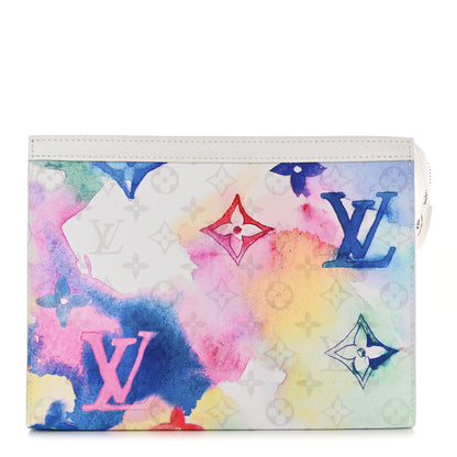Louis Vuitton Monogram Watercolor Pochette Voyage MM Multicolor 1 of 7