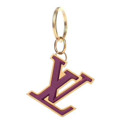 Louis Vuitton LV Soft Bag Charm and Key Holder Purple 1 of 4