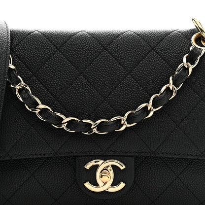 Chanel Caviar Quilted City Walk Flap Black 8 of 13