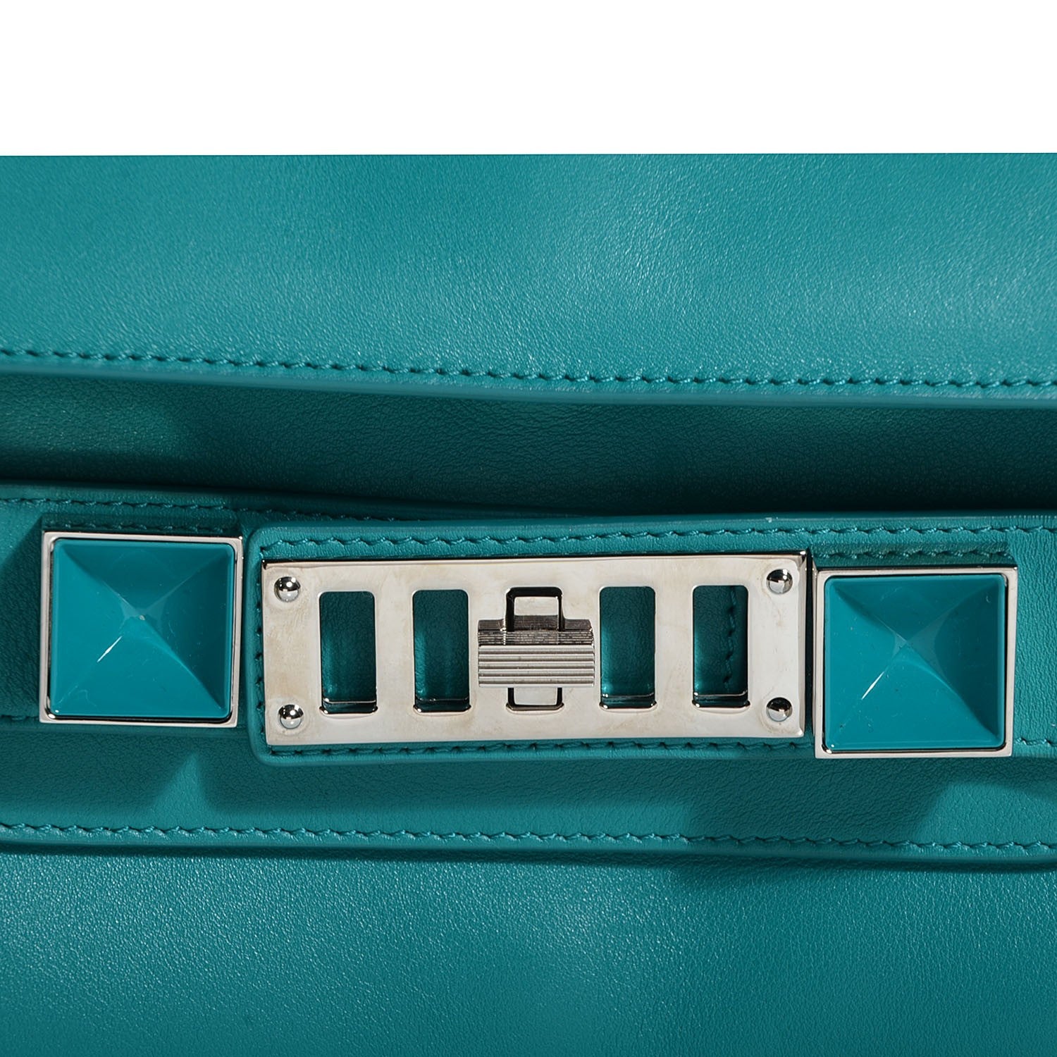 Proenza Schouler Smooth Calfskin Mini PS11 Classic Shoulder Bag Verdena 8 of 12