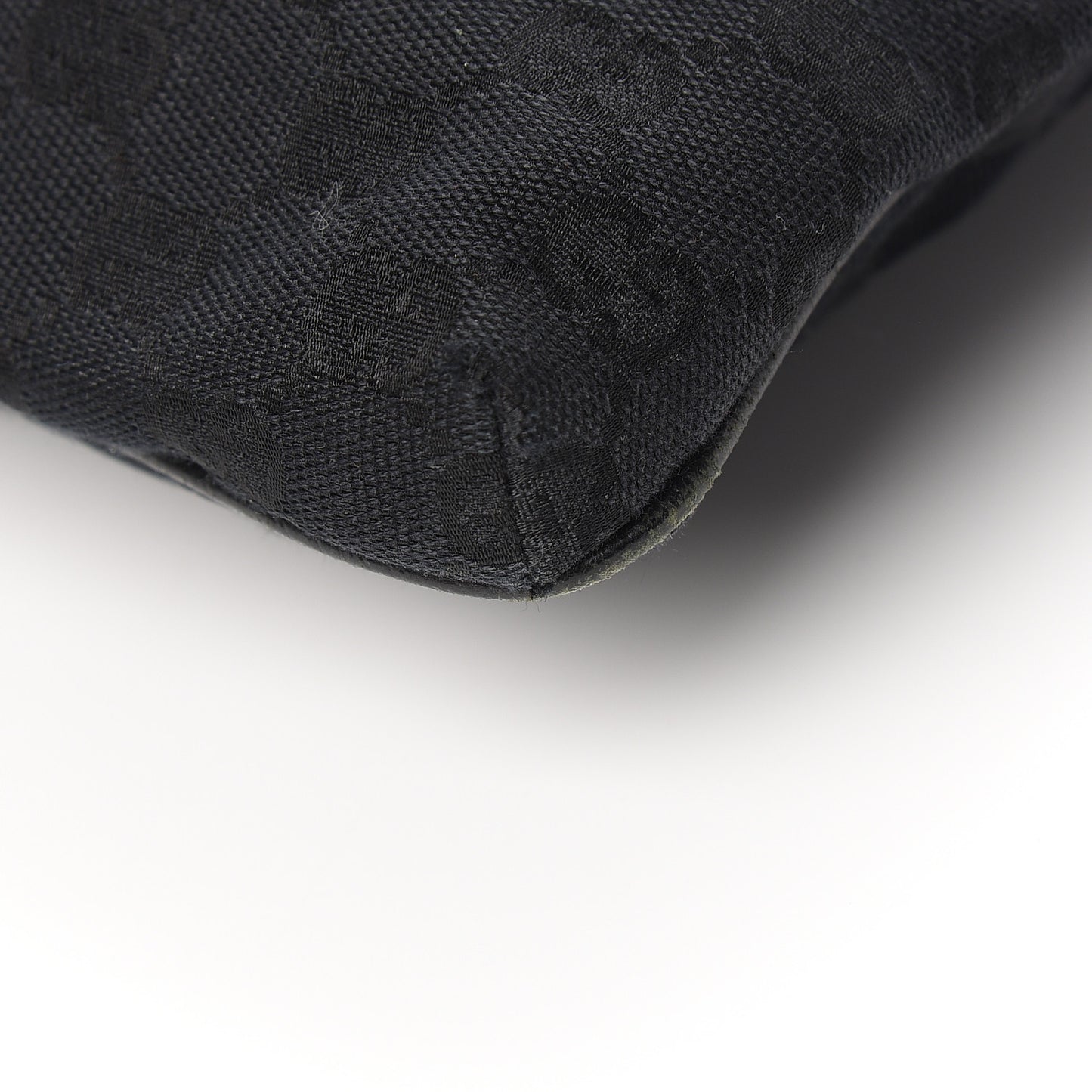 Monogram Web Medium Double Pocket Messenger Bag Black