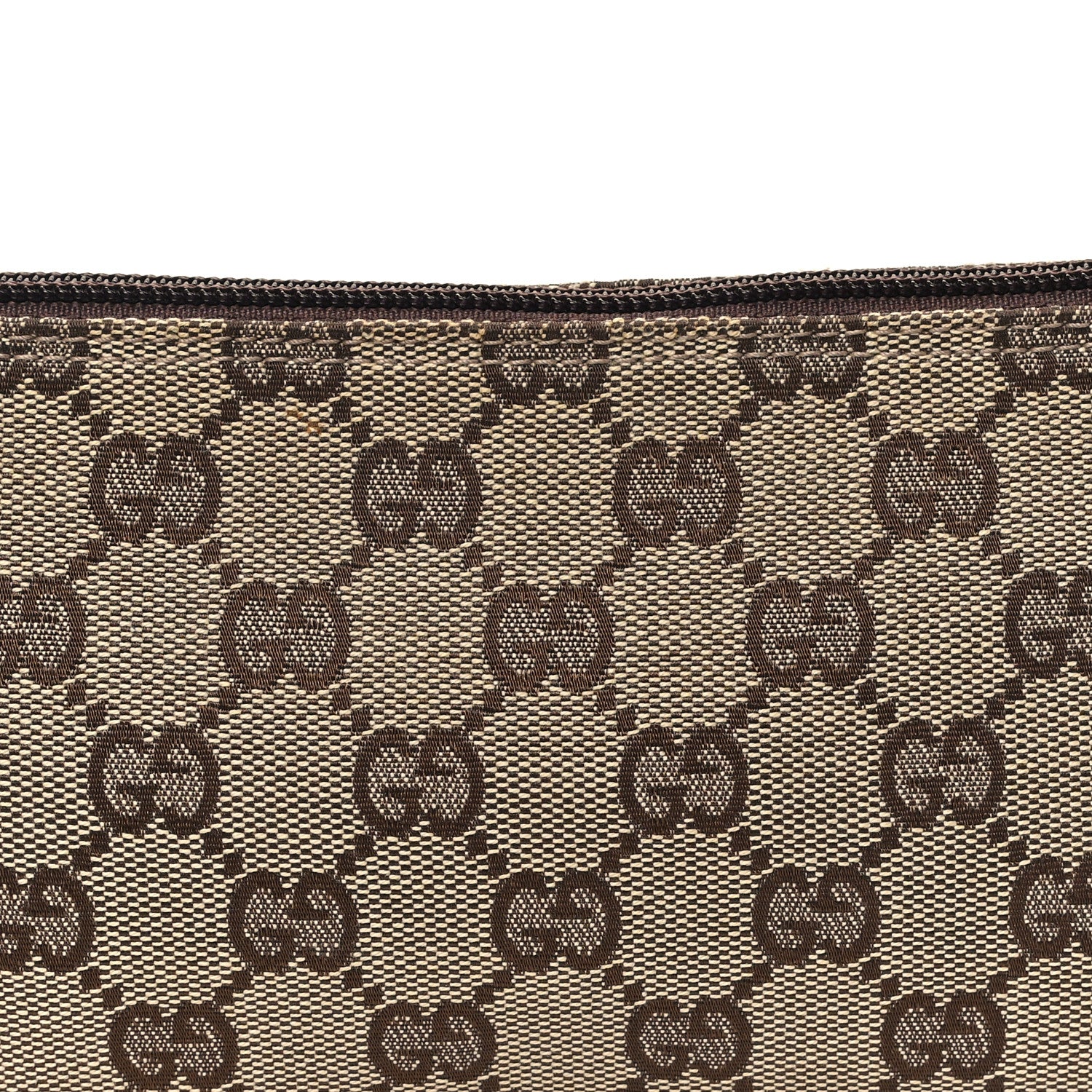 Gucci Monogram Small Pochette Brown 8 of 12