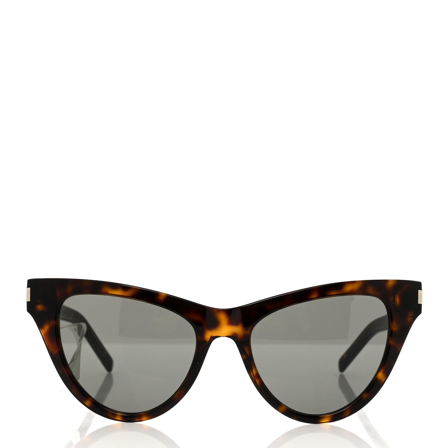 Saint Laurent Acetate Cat 3 Cat Eye Sunglasses SL425 Tortoise 2 of 7