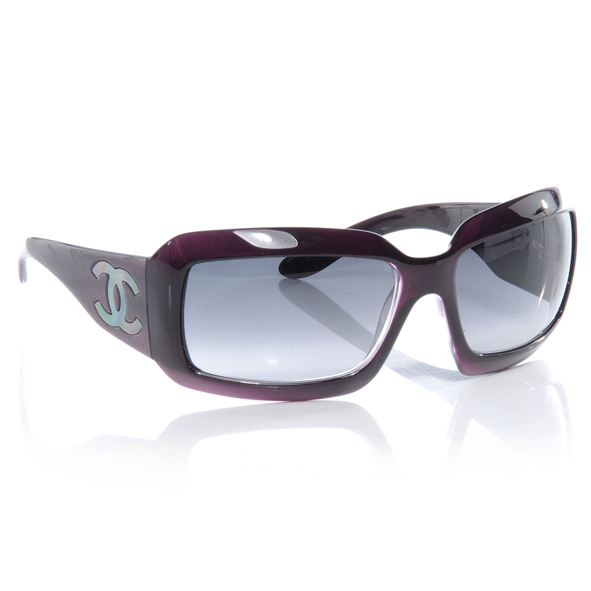Chanel Mother of Pearl Sunglasses 5076 H Purple 3 of 5
