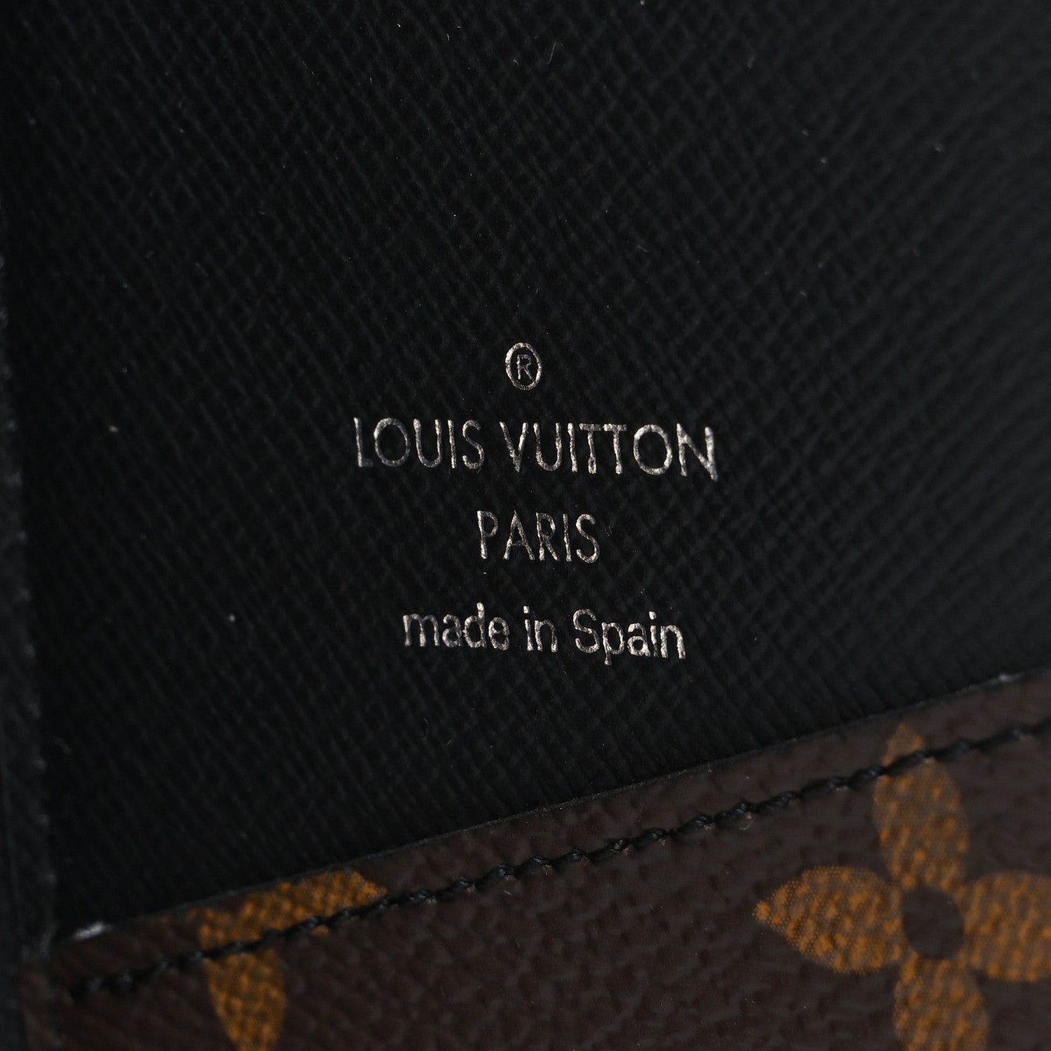 Louis Vuitton Monogram Macassar Pocket Organizer NM 6 of 7