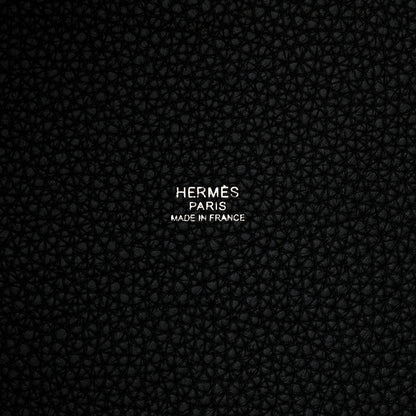 Hermes Taurillon Clemence Picotin Lock 22 MM Black 6 of 11