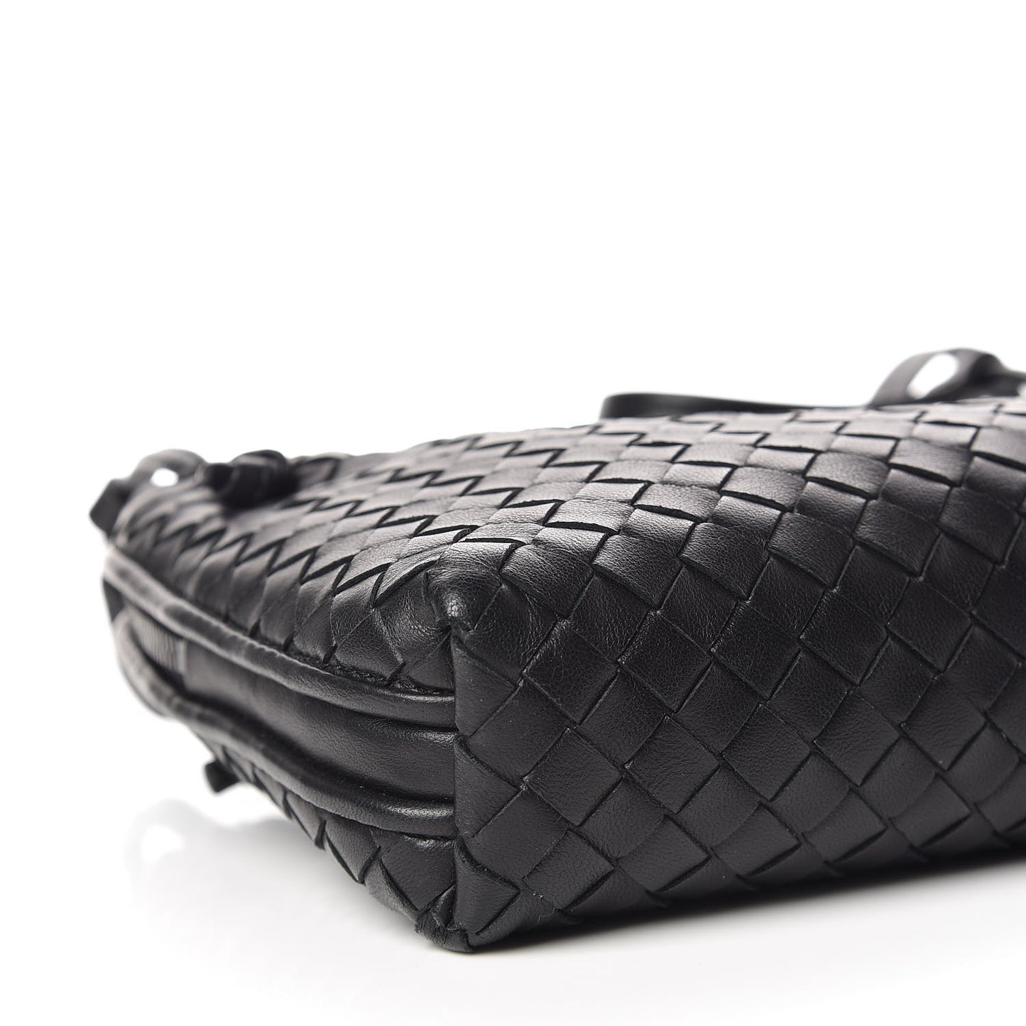 Nappa Intrecciato Nodini Bag Black