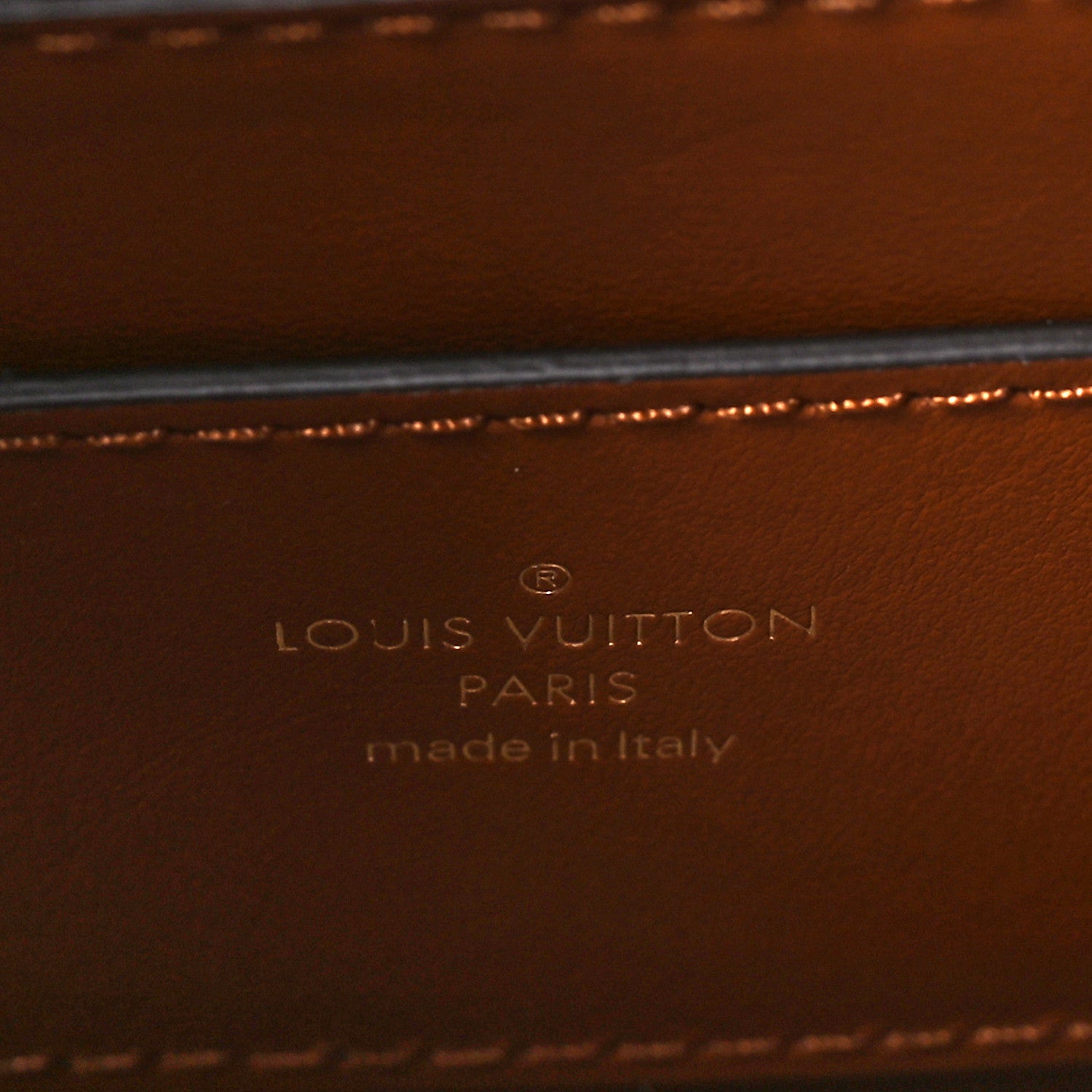 Louis Vuitton Canvas Smooth Calfskin LV Pont 9 Soft MM Caramel Brown 6 of 9