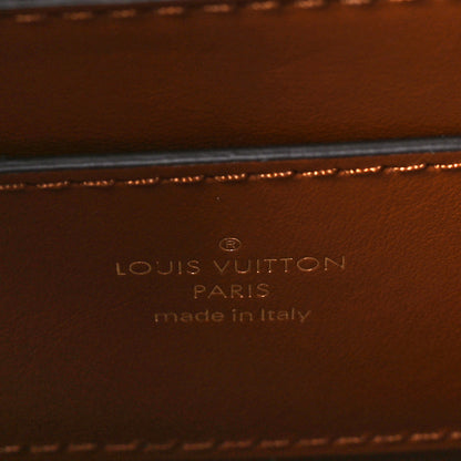 Louis Vuitton Canvas Smooth Calfskin LV Pont 9 Soft MM Caramel Brown 6 of 9