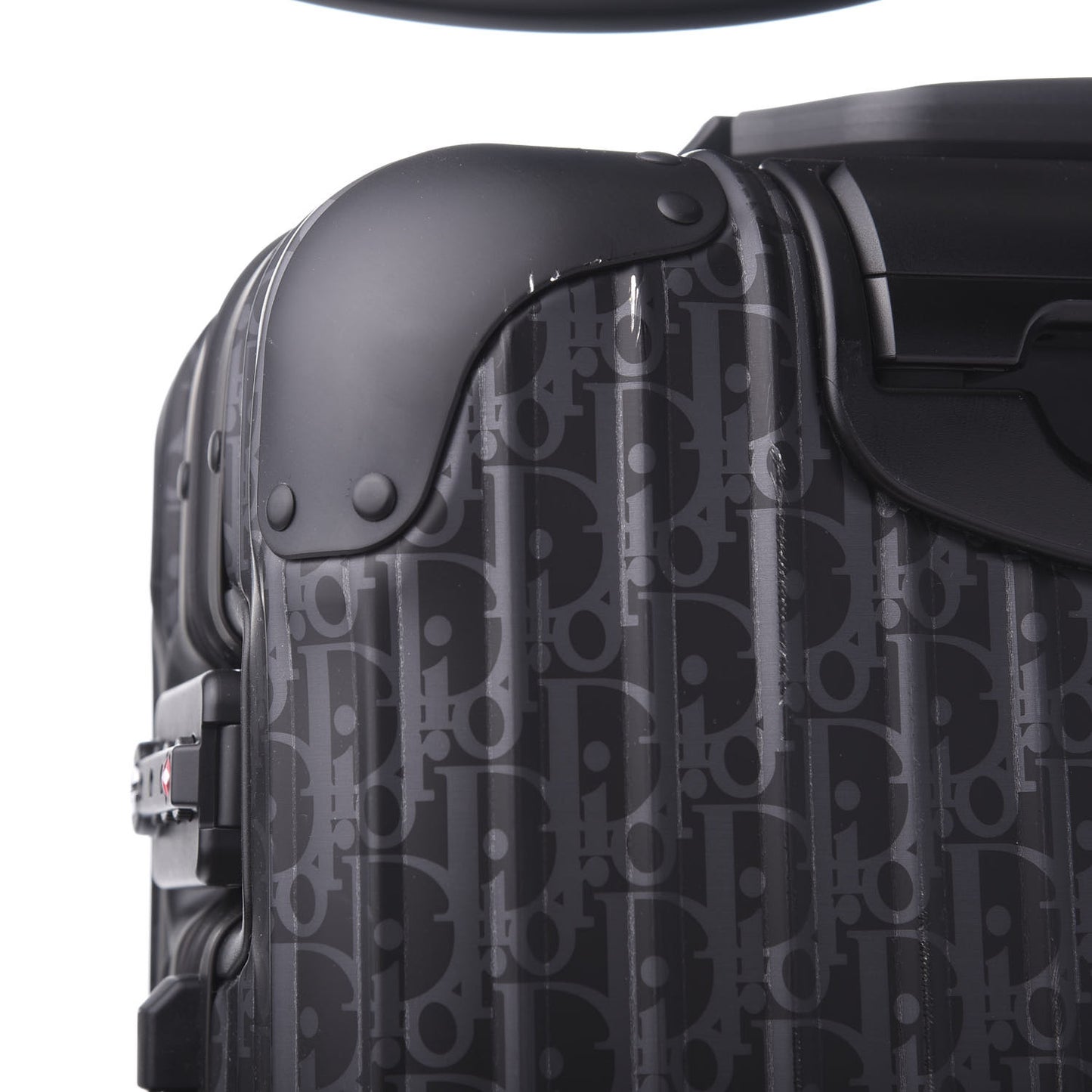X RIMOWA Aluminum Zucca Print Roll Away Carry On Luggage