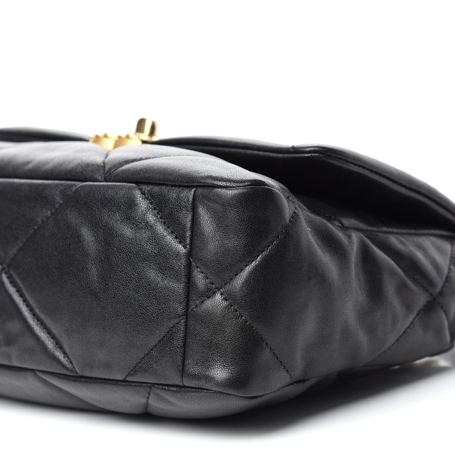 Chanel Lambskin Quilted Medium Chanel 19 Flap Black 7 of 10