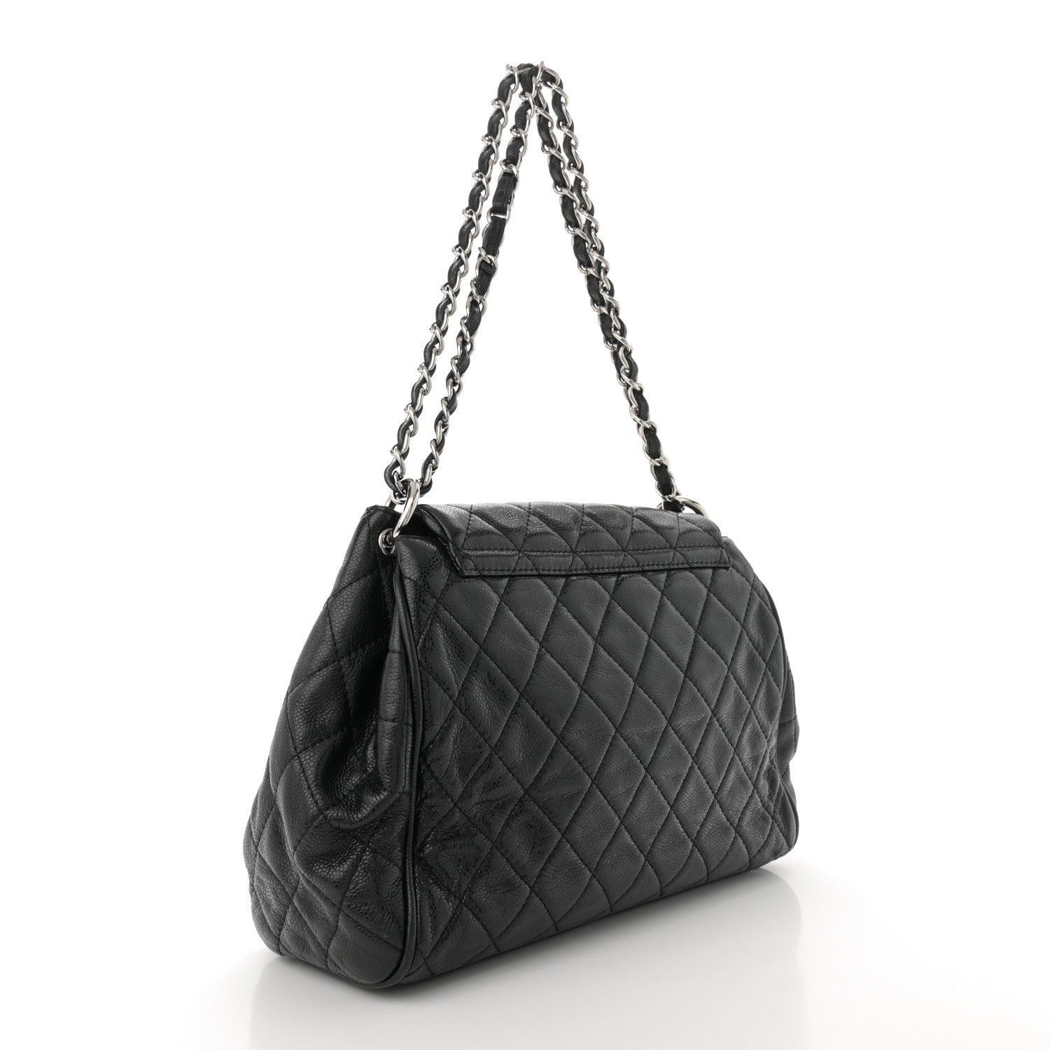 Chanel Caviar Quilted Timeless Accordion Flap Black 3 of 11