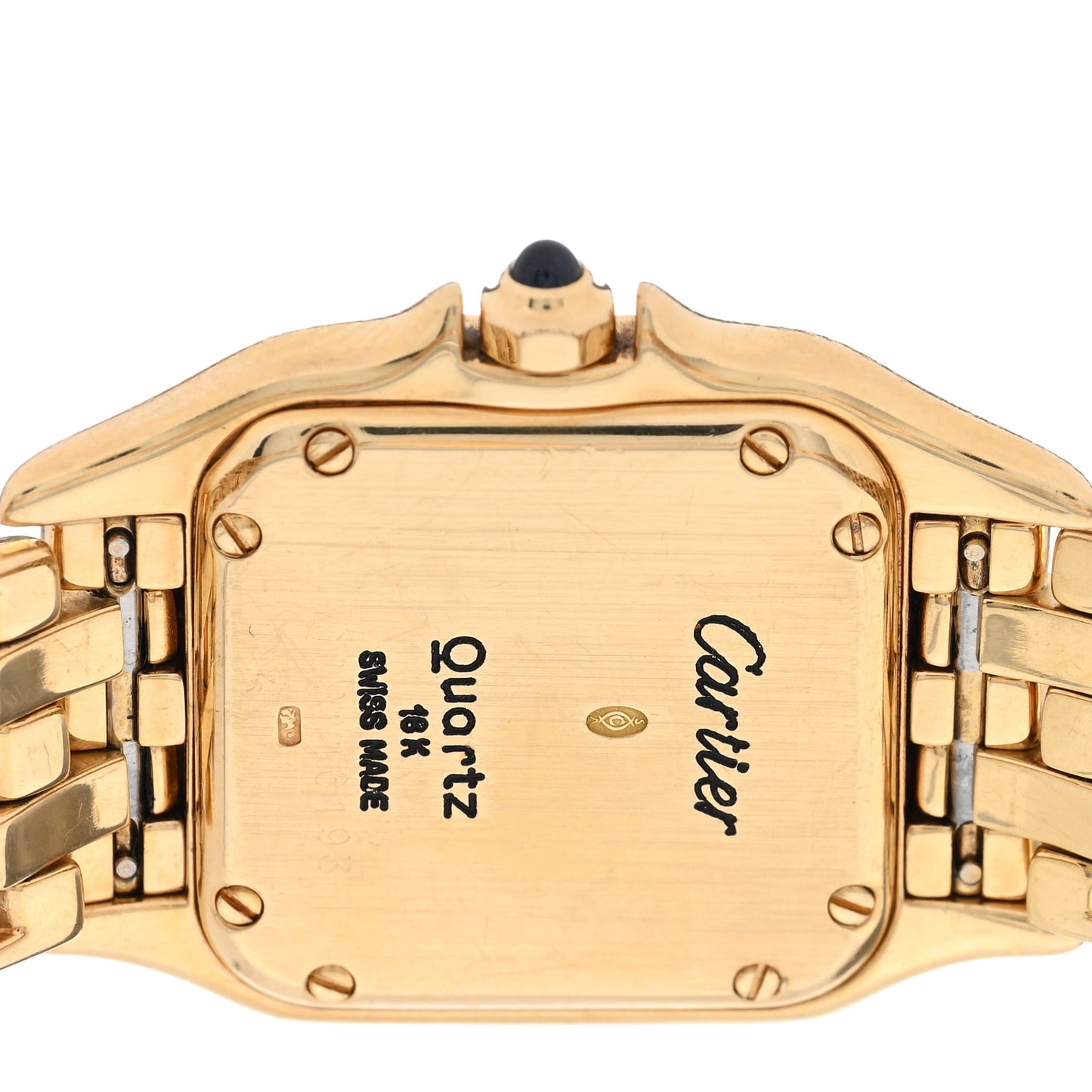 18K Yellow Gold 22mm Panthere Quartz Watch