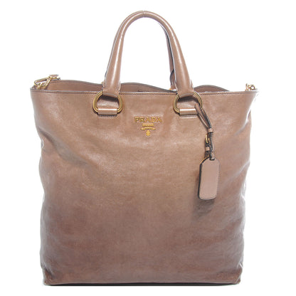 Prada Cervo Glace Tote Bag Ardesia Talco 1 of 9
