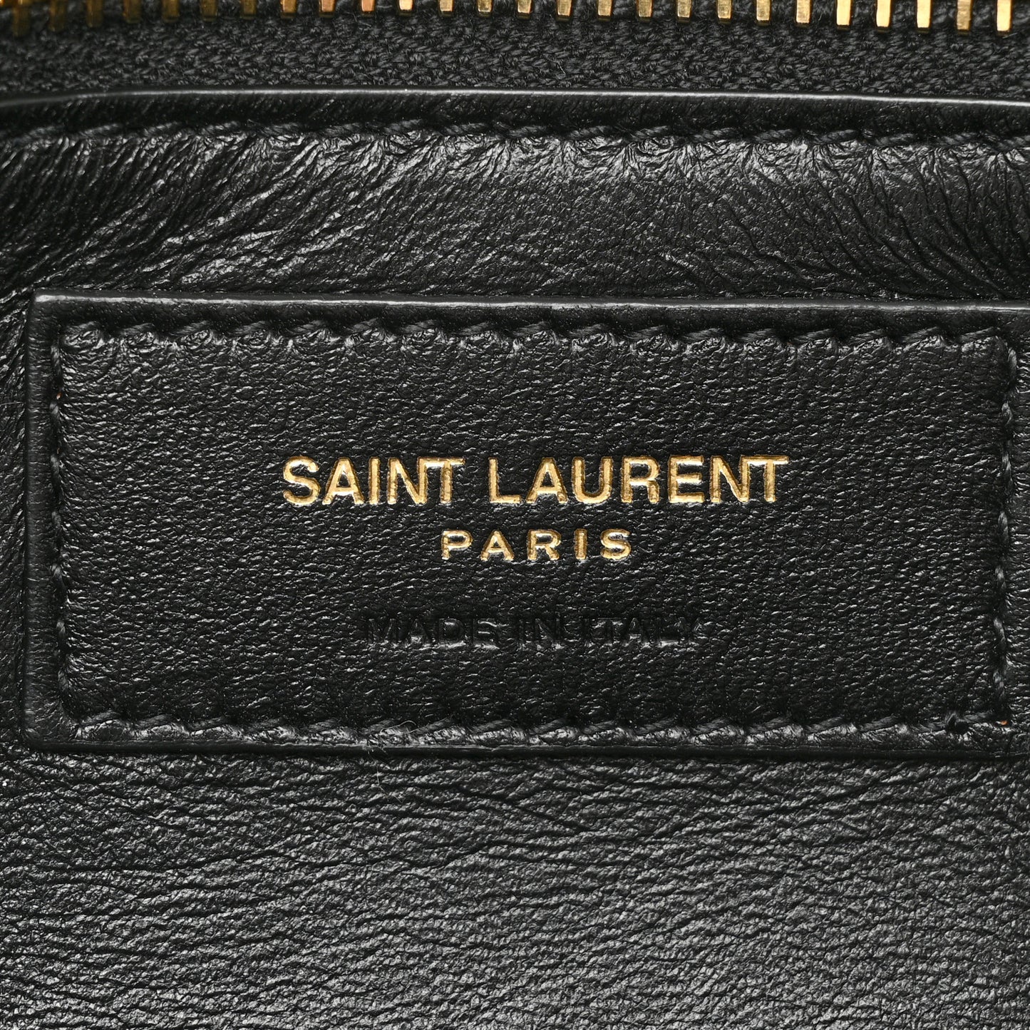 Alligator Embossed Patent Leather Monogram Kate 99 Black