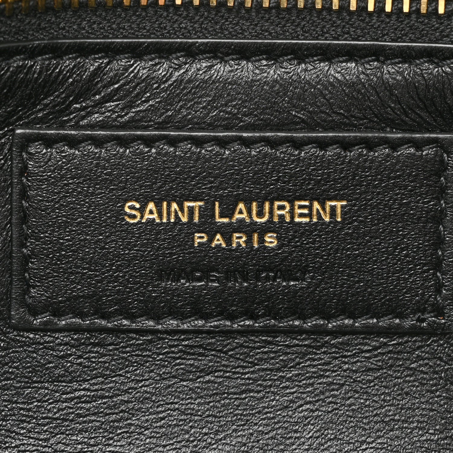 Saint Laurent Alligator Embossed Patent Leather Monogram Kate 99 Black 6 of 9
