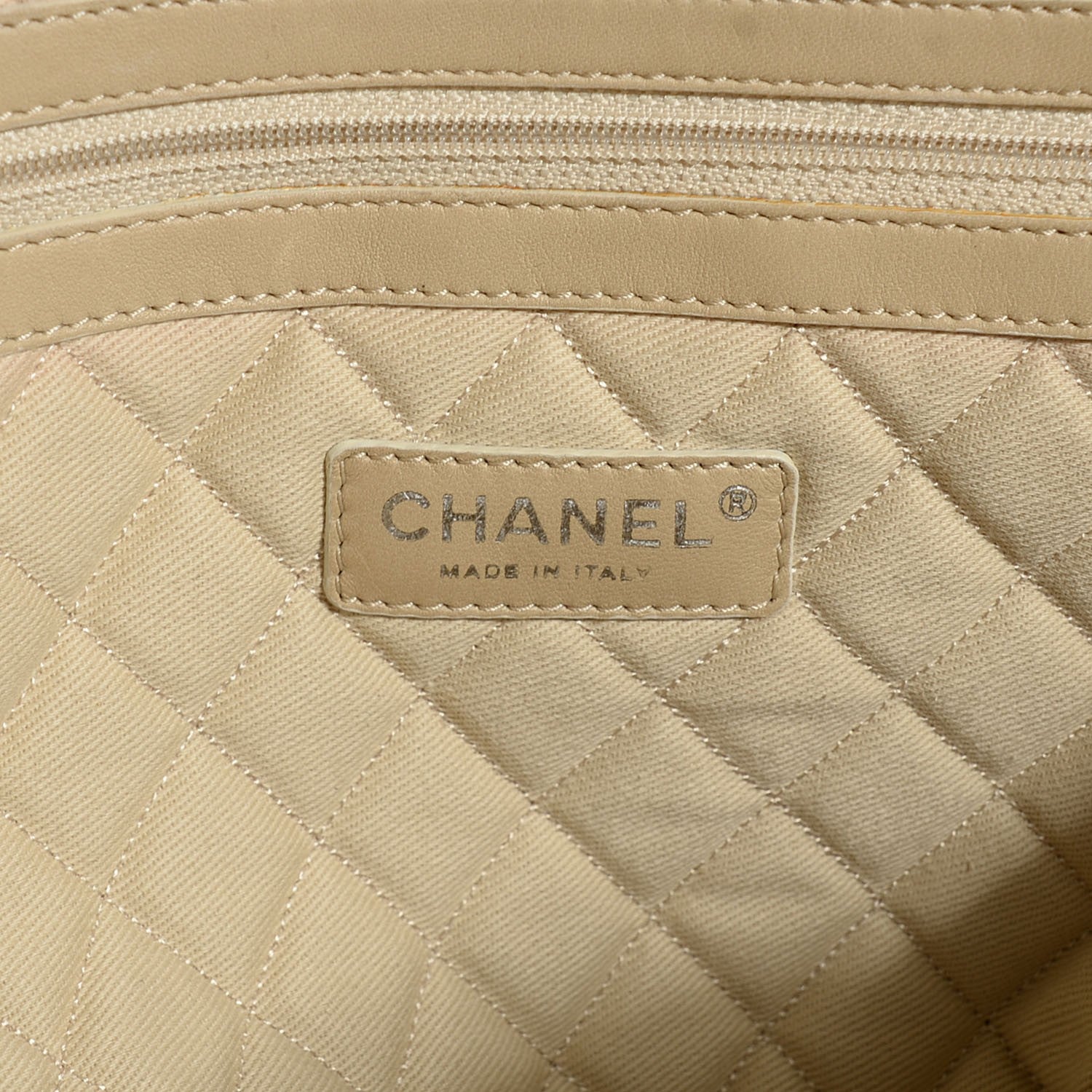 Chanel Calfskin Large Bowler White 6 of 7
