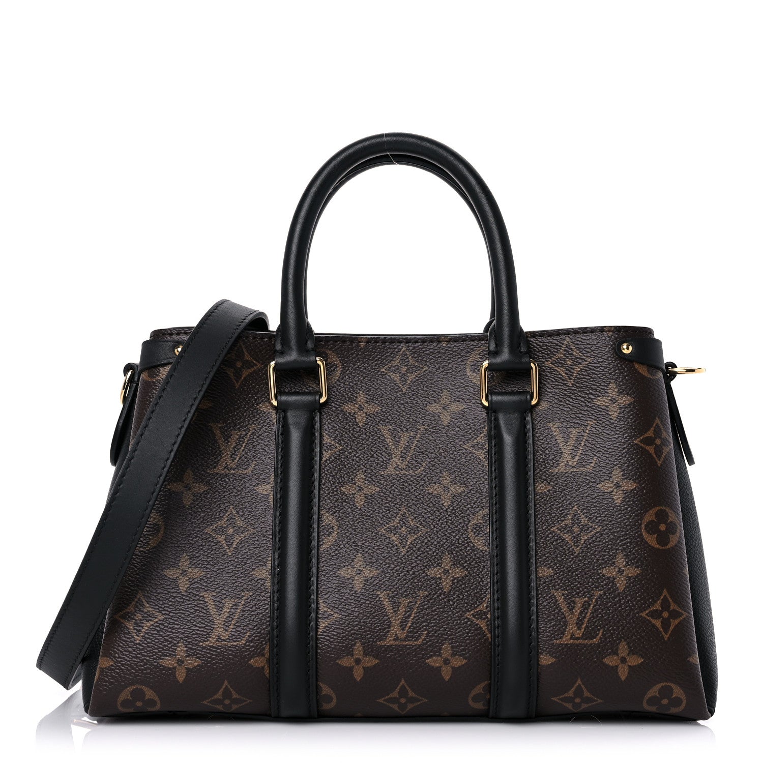 Louis Vuitton Monogram Soufflot BB Black 1 of 10