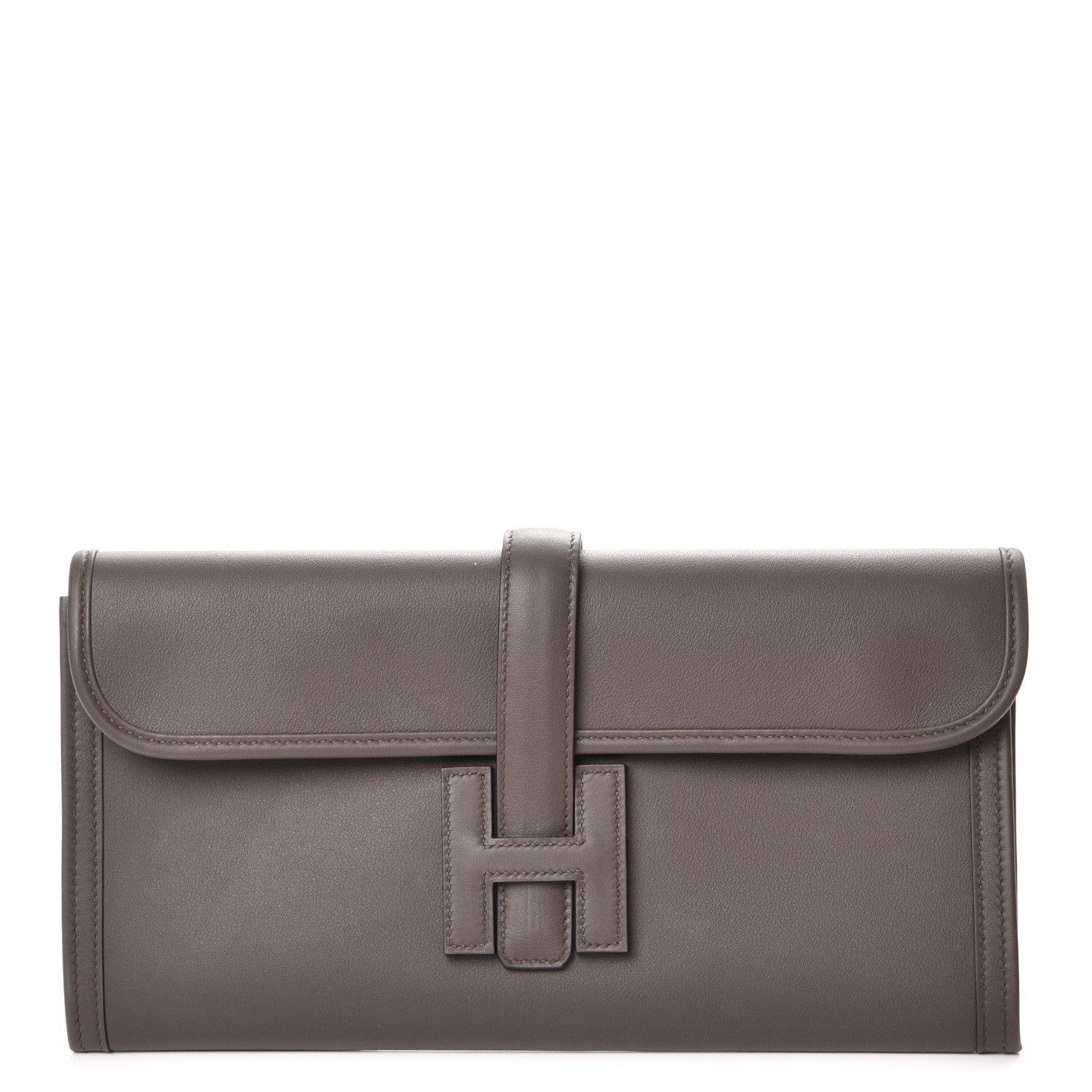 Hermes Swift Jige Elan 29 Clutch Etain 1 of 17