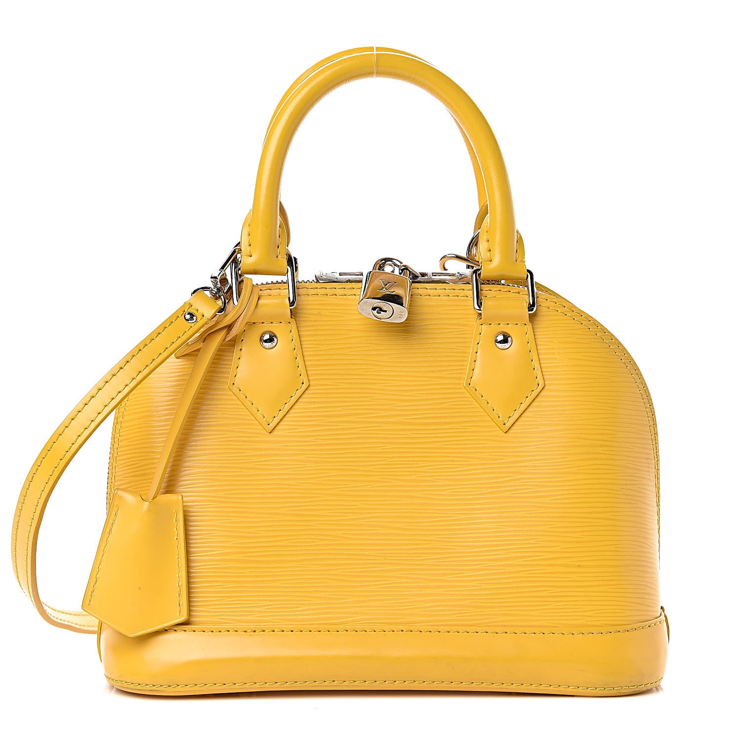 Louis Vuitton Epi Alma BB Citron 1 of 11