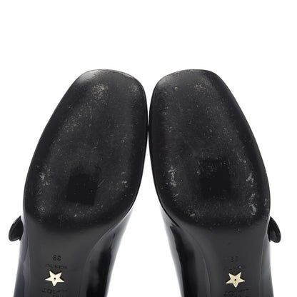 Christian Dior Patent Baby-D Ballet Pumps 39 Black 8 of 9