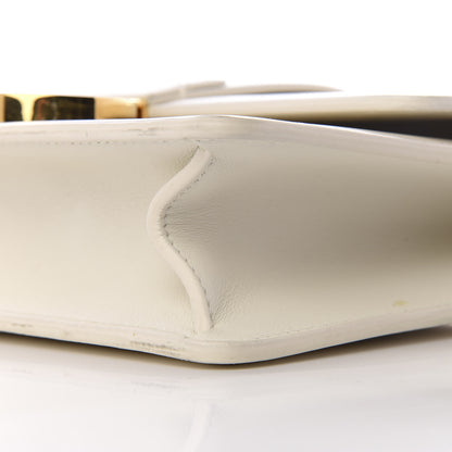 Christian Dior Calfskin 30 Montaigne Flap Bag White 6 of 8