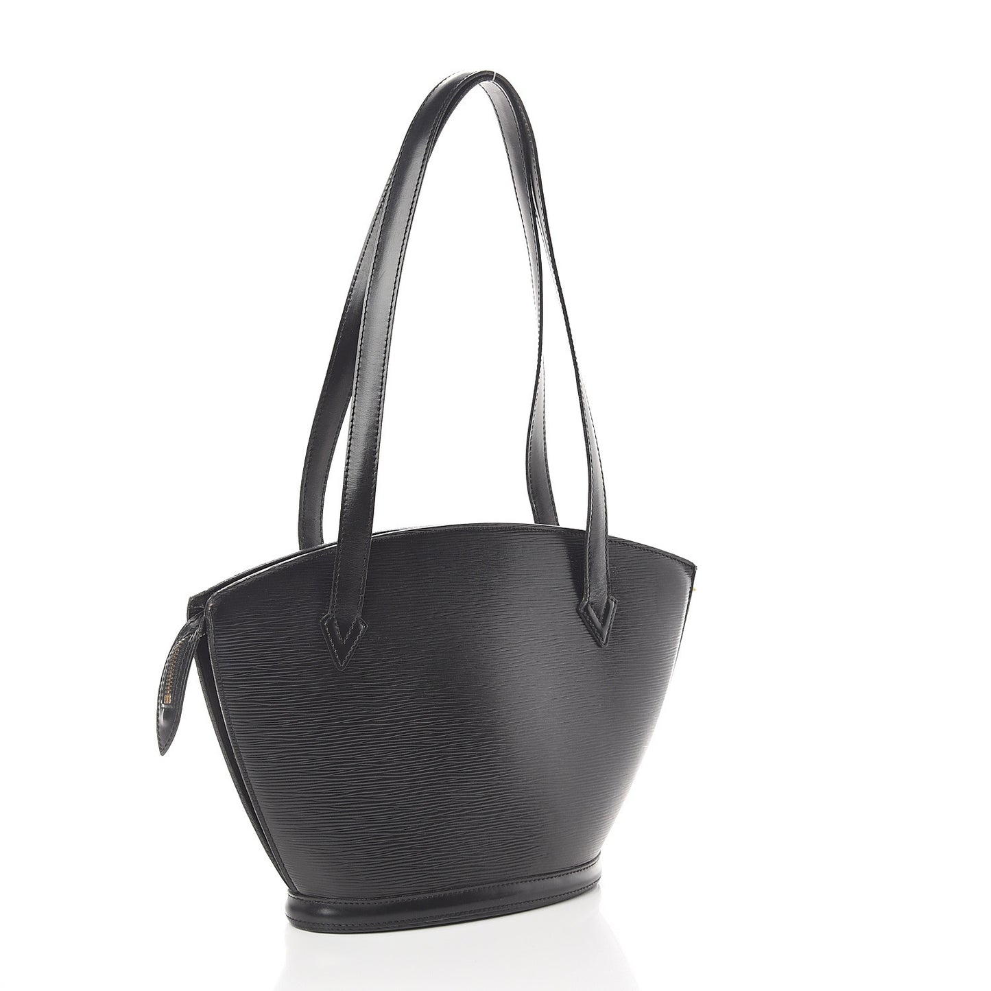 Epi Saint Jacques PM Long Straps Black