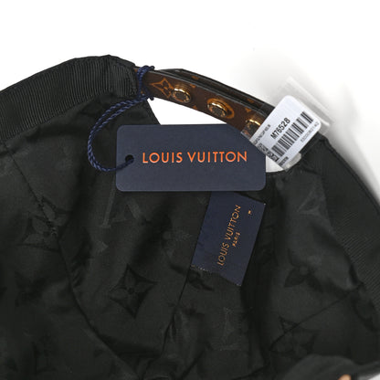Louis Vuitton Polyester Silk Monogram LV Get Ready Cap M Black 7 of 7