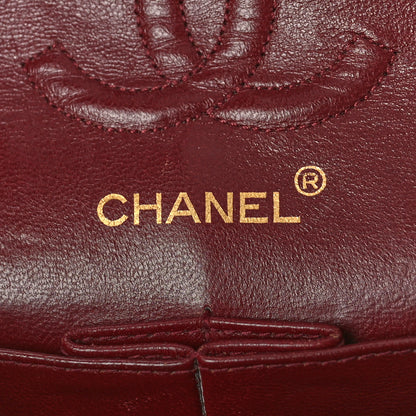 Chanel Lambskin Quilted Small Double Flap Navy 6 of 14